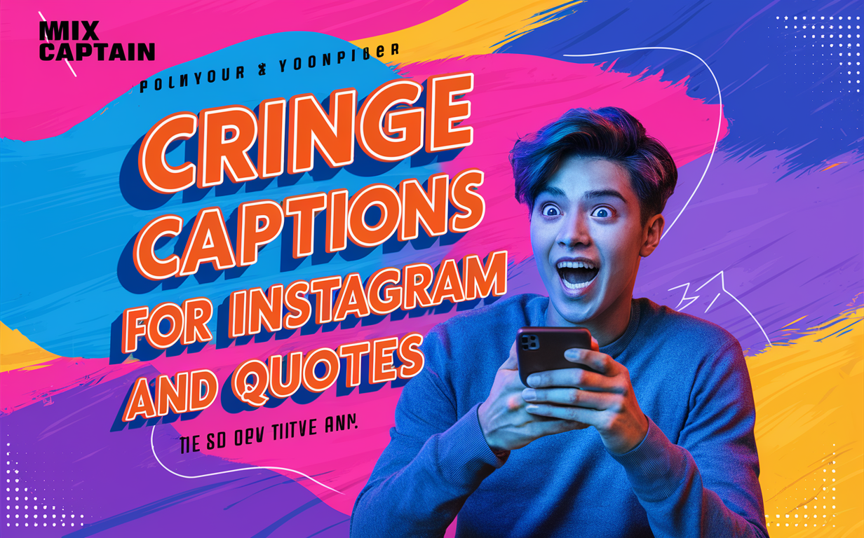 Cringe Captions for Instagram and Quotes