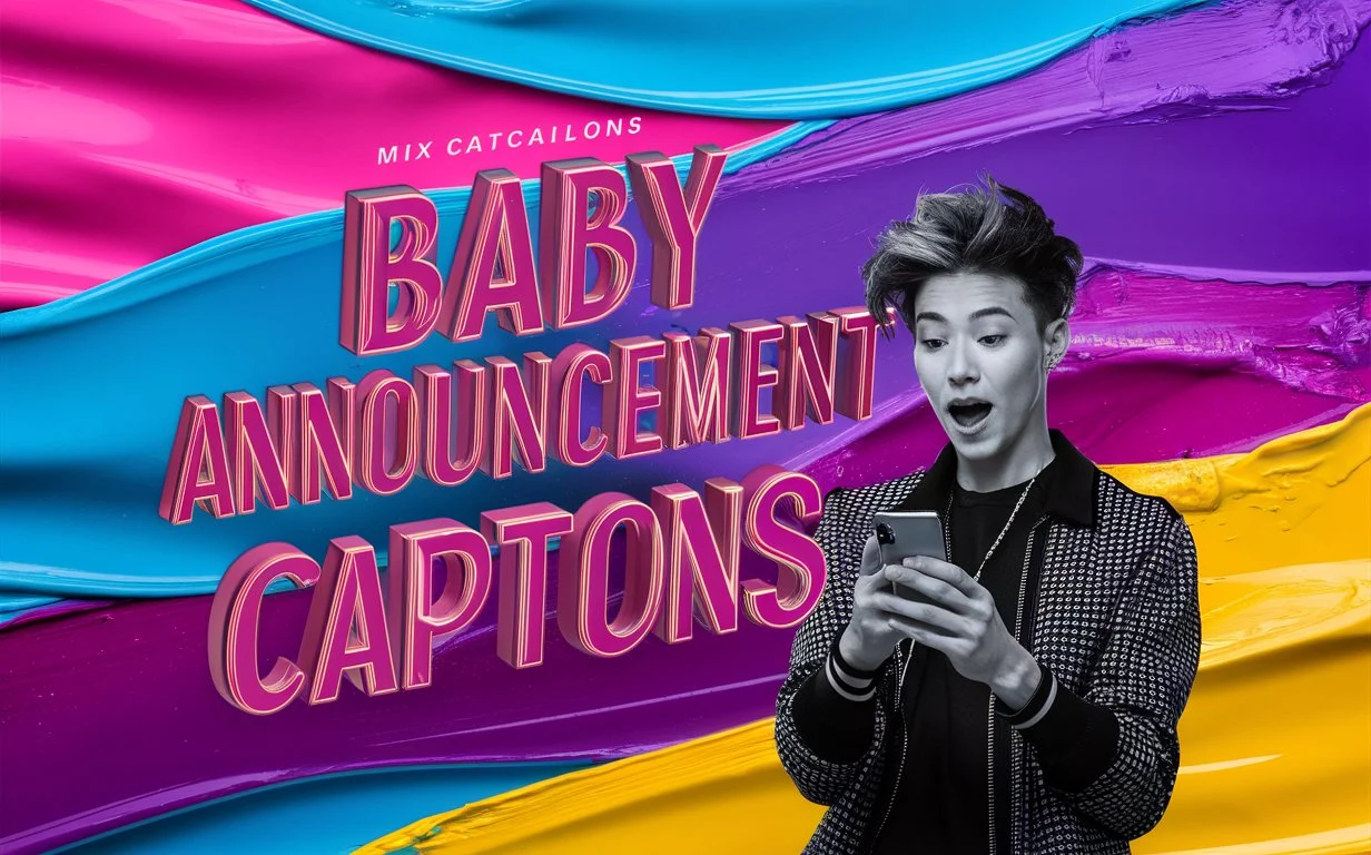 Baby Announcement Captions