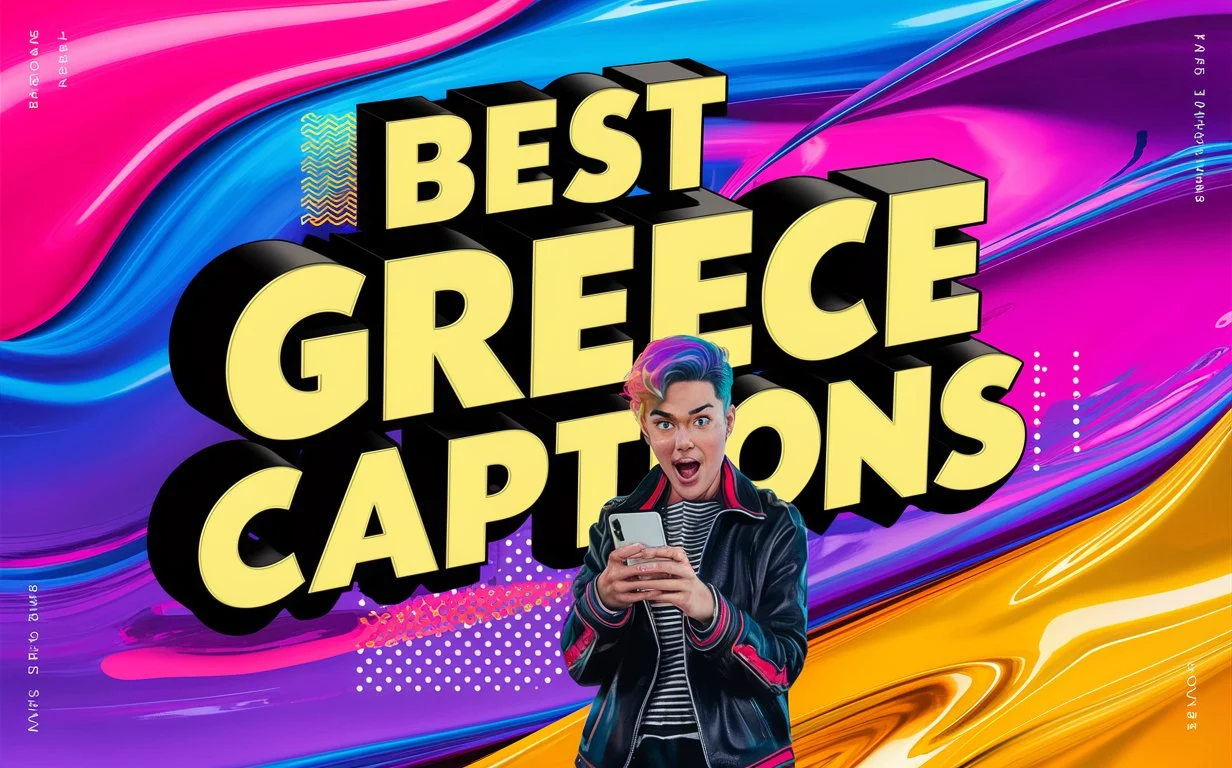 Best Greece Captions