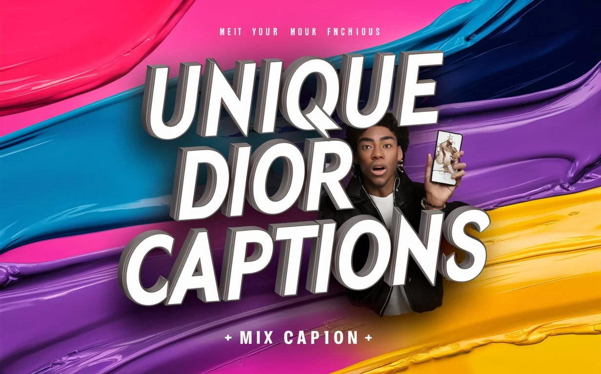 Unique Dior Captions