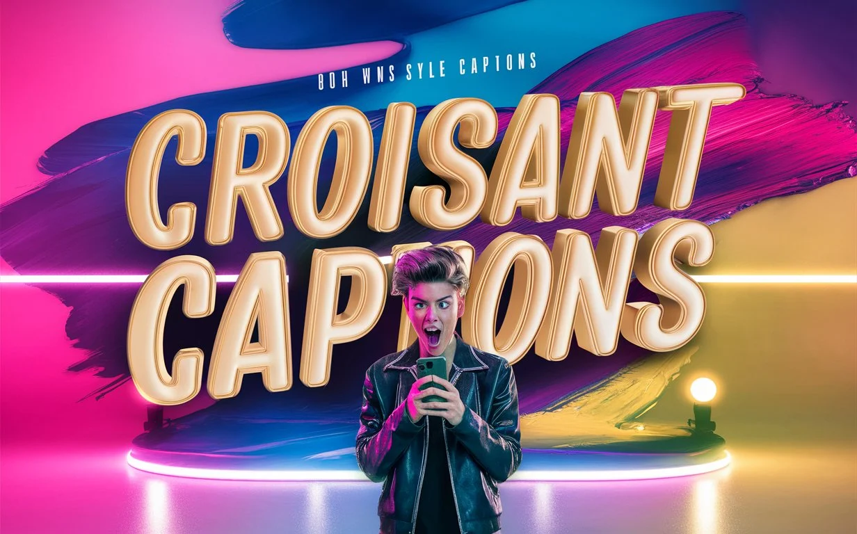 Croissant Captions