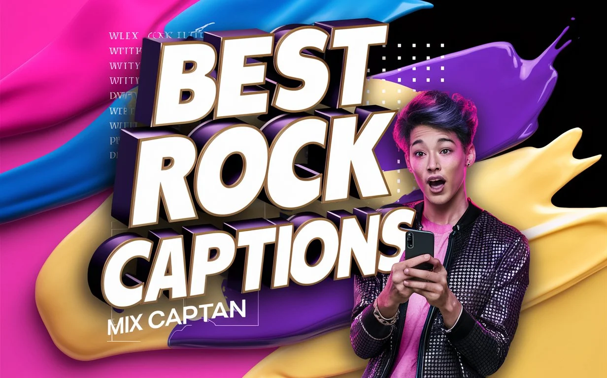 Best Rock Captions