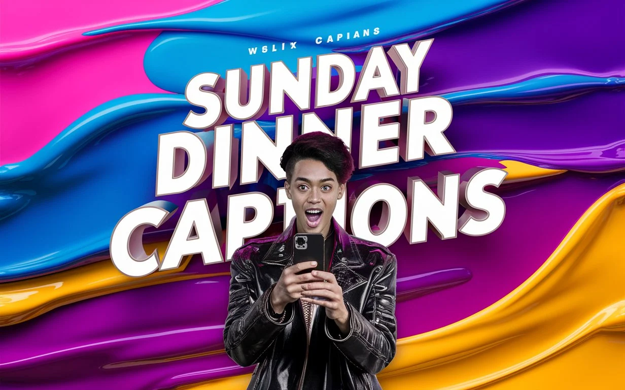 Sunday Dinner Captions