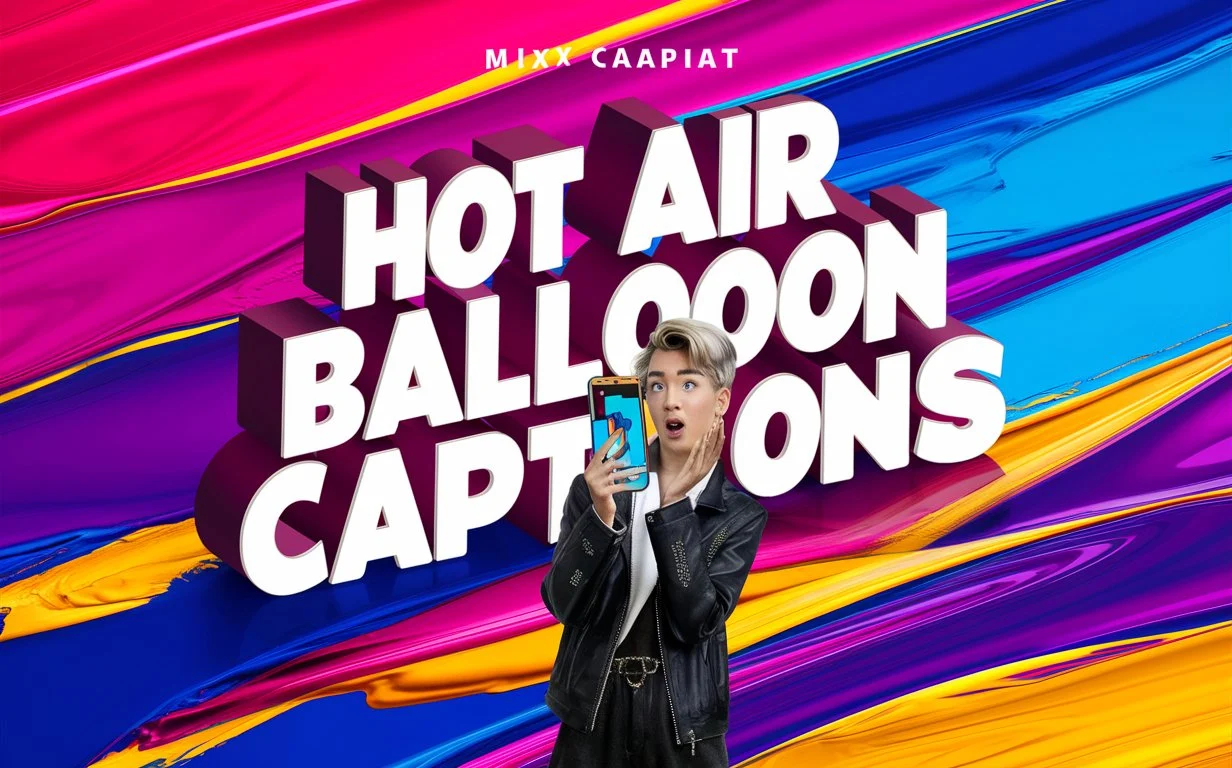 Hot Air Balloon Captions