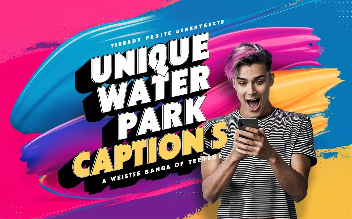 Unique Water Park Captions