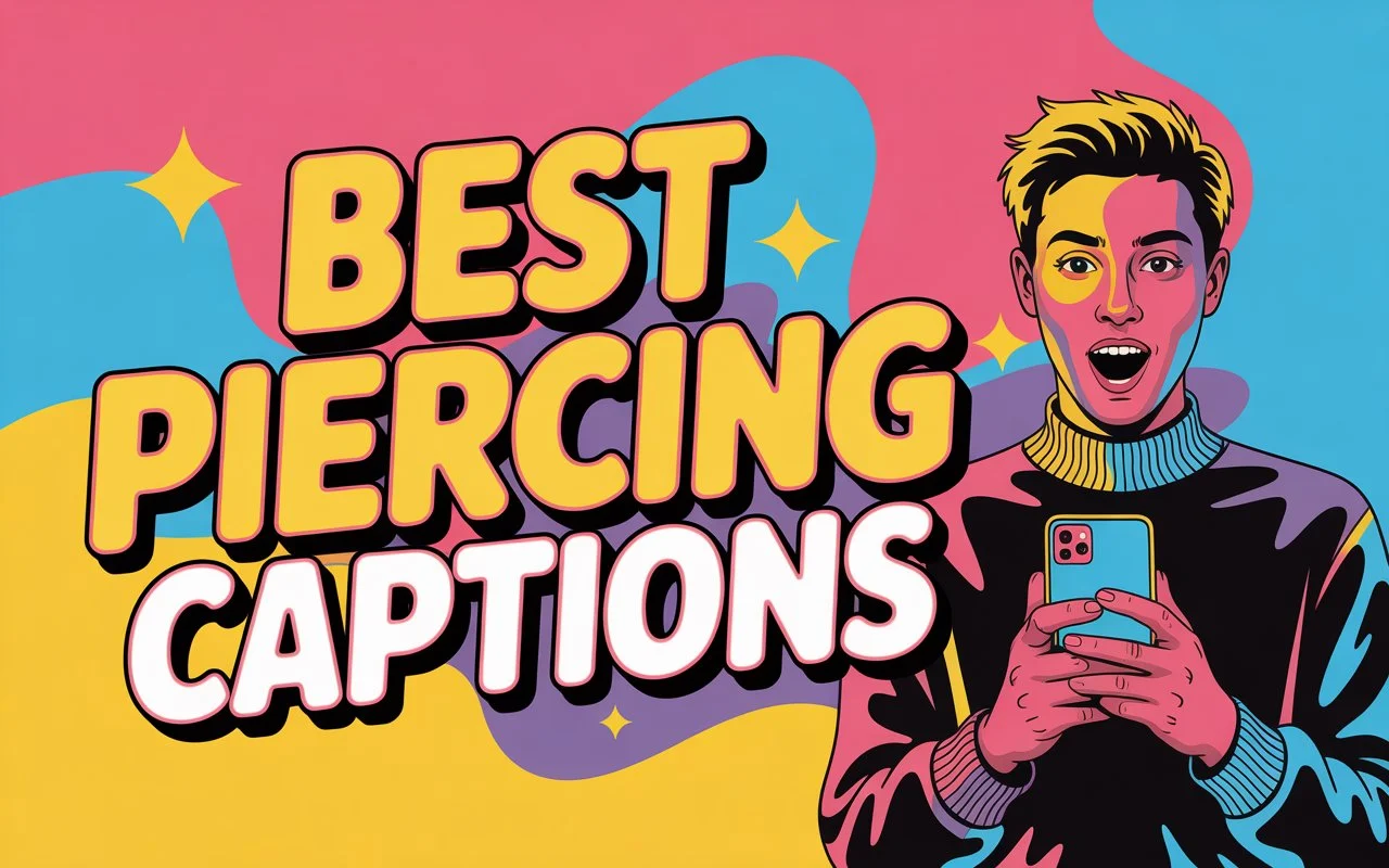 Best Piercing Captions