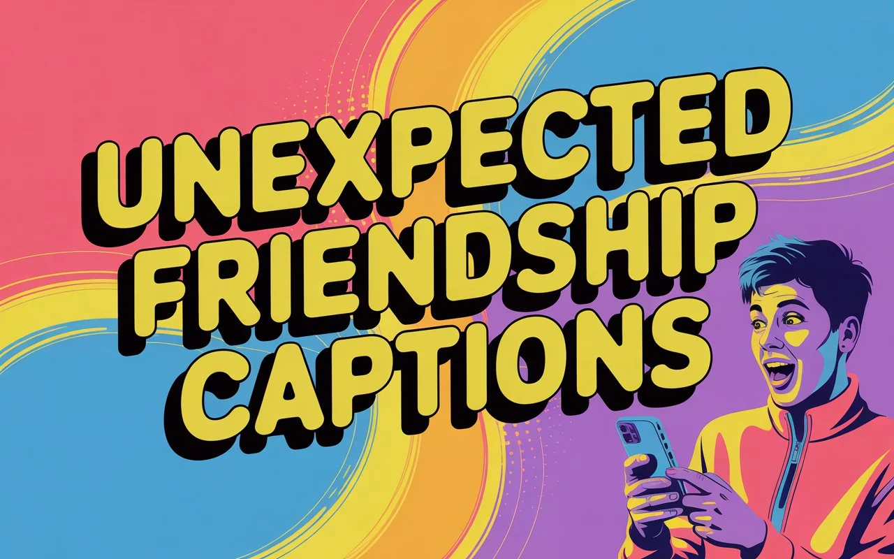 Unexpected Friendship Captions