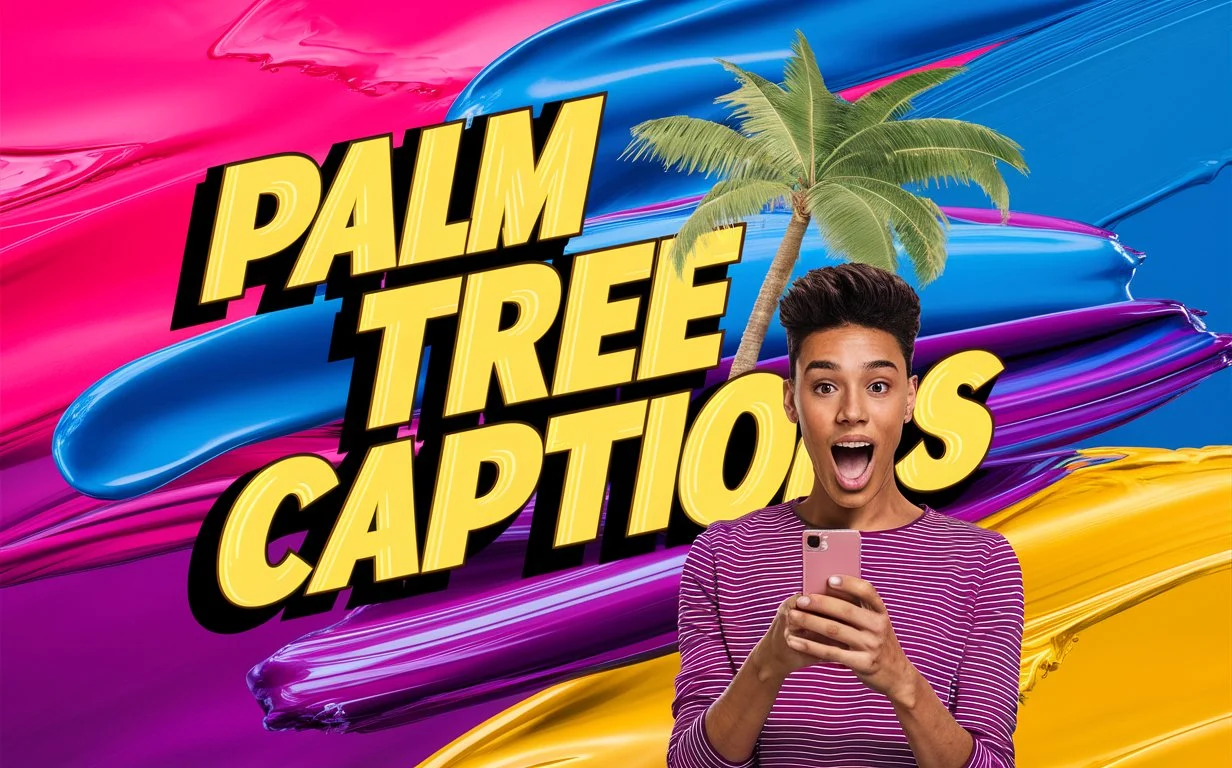 Palm Tree Captions