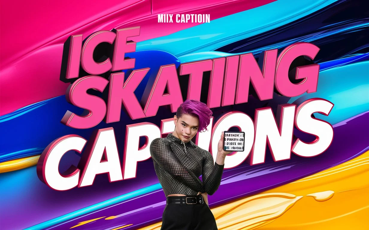 Ice Skating Captions