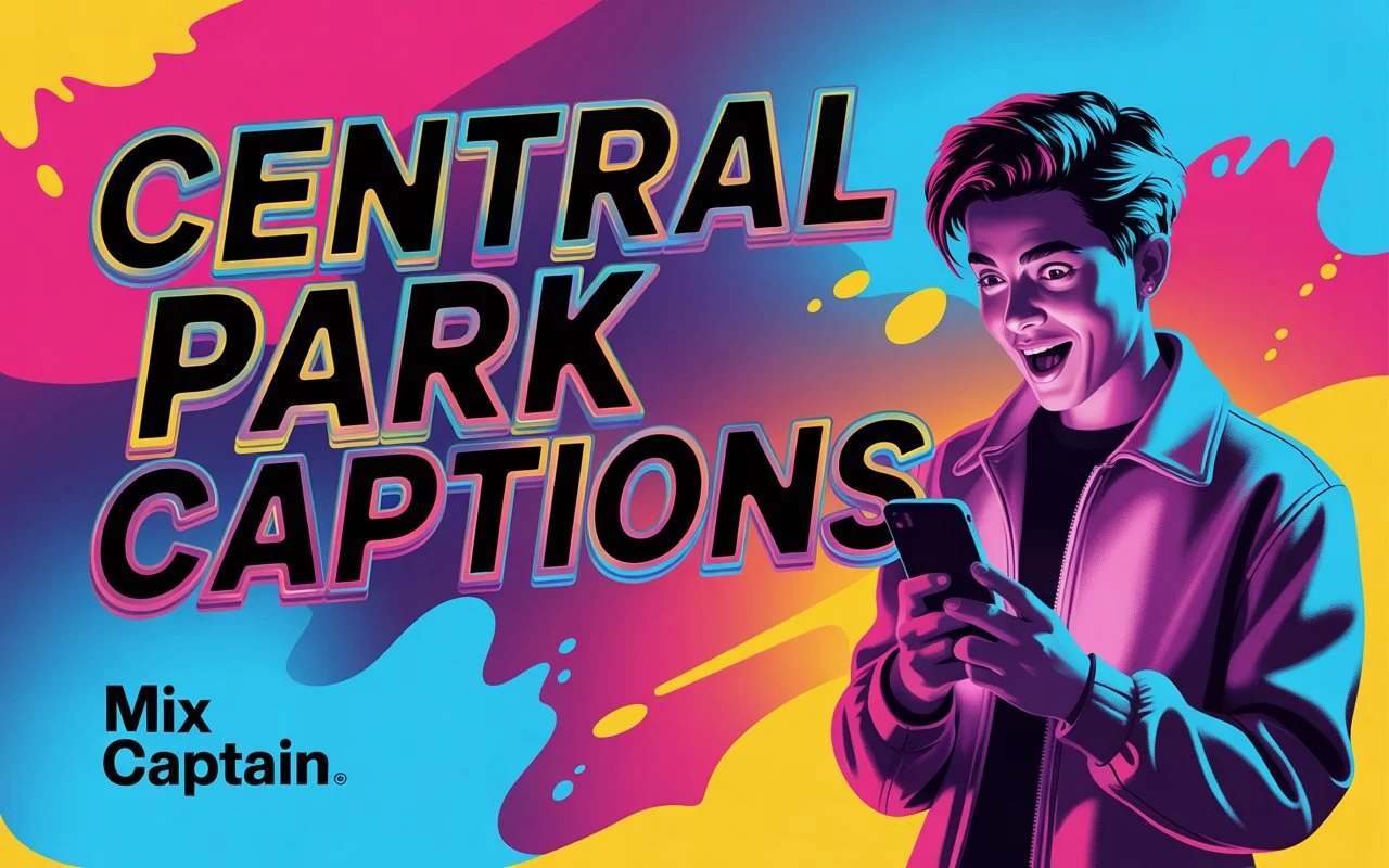 Central Park Captions