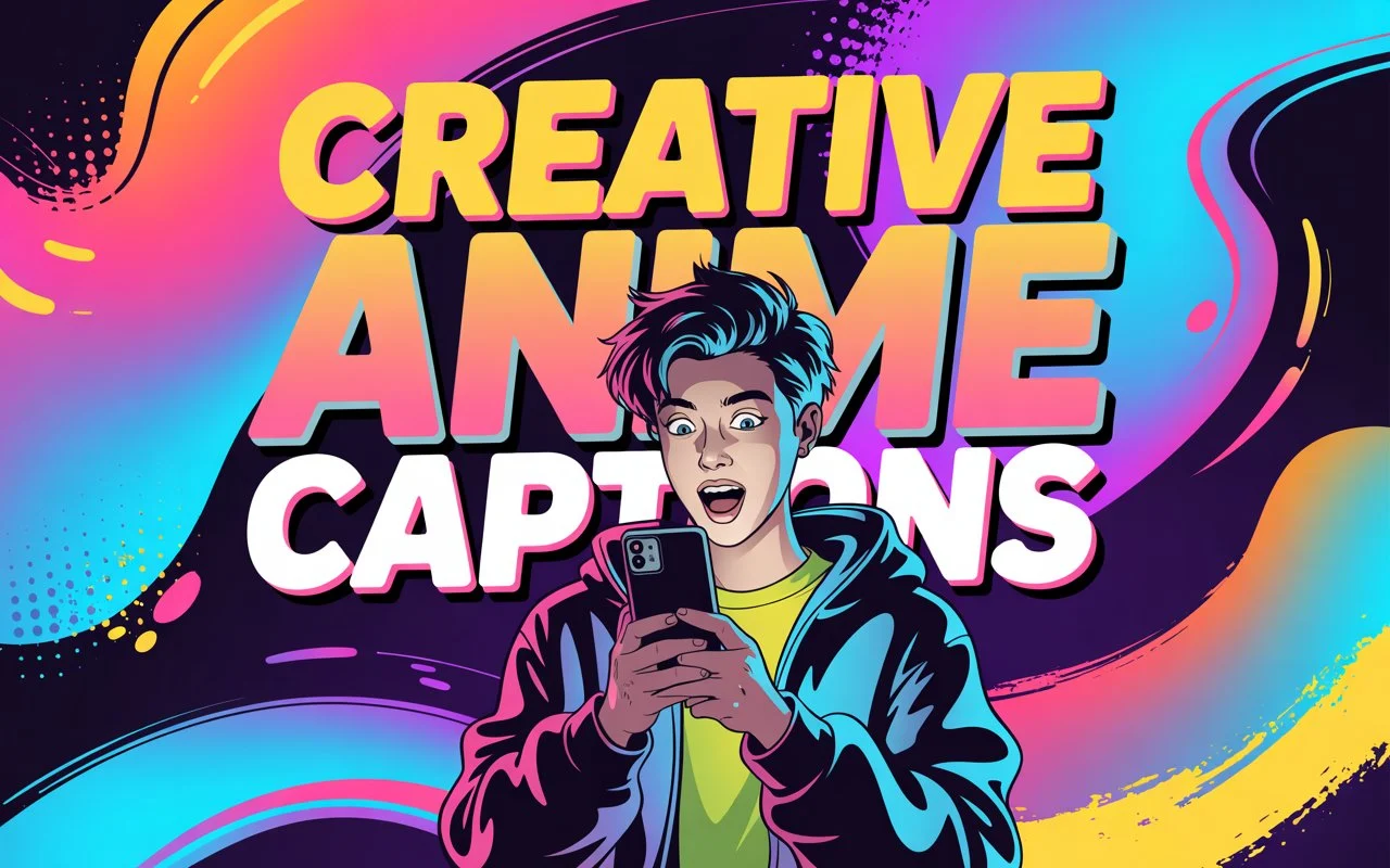 Creative Anime Captions