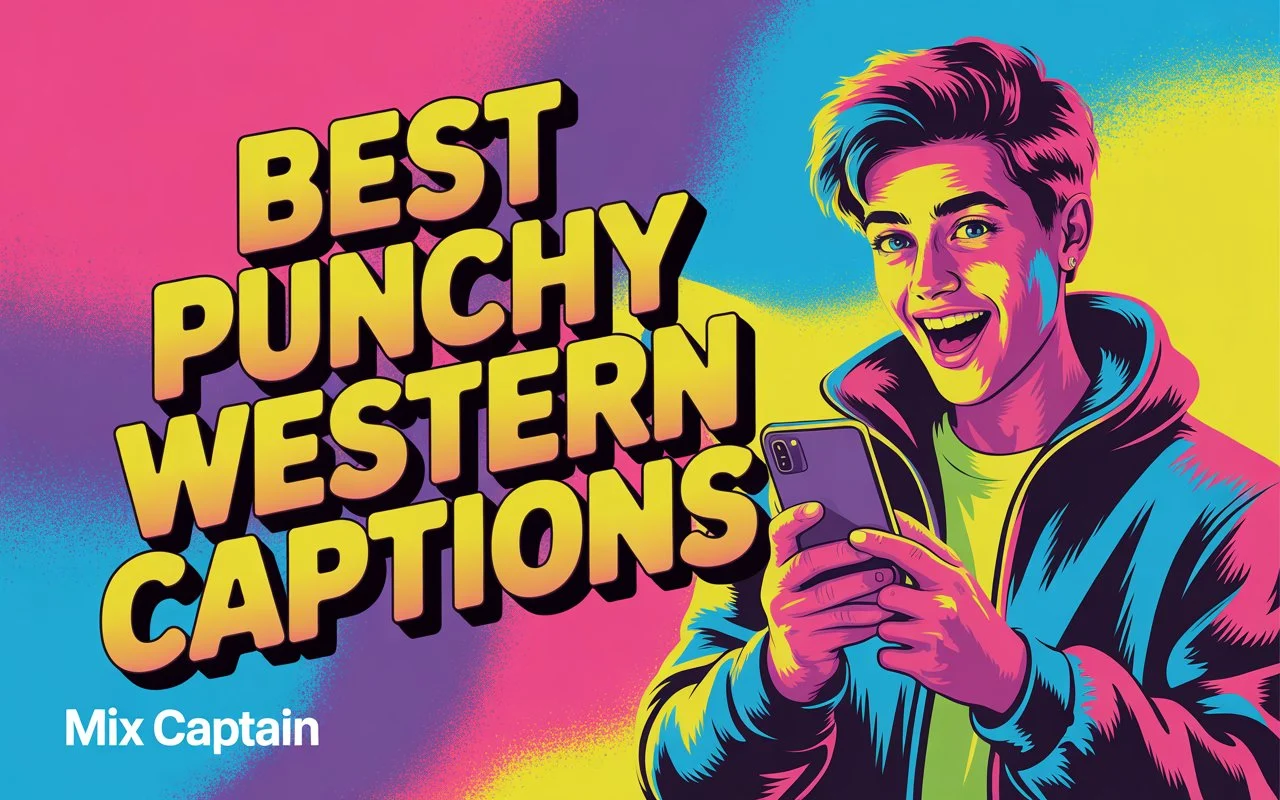 Best Punchy Western Captions
