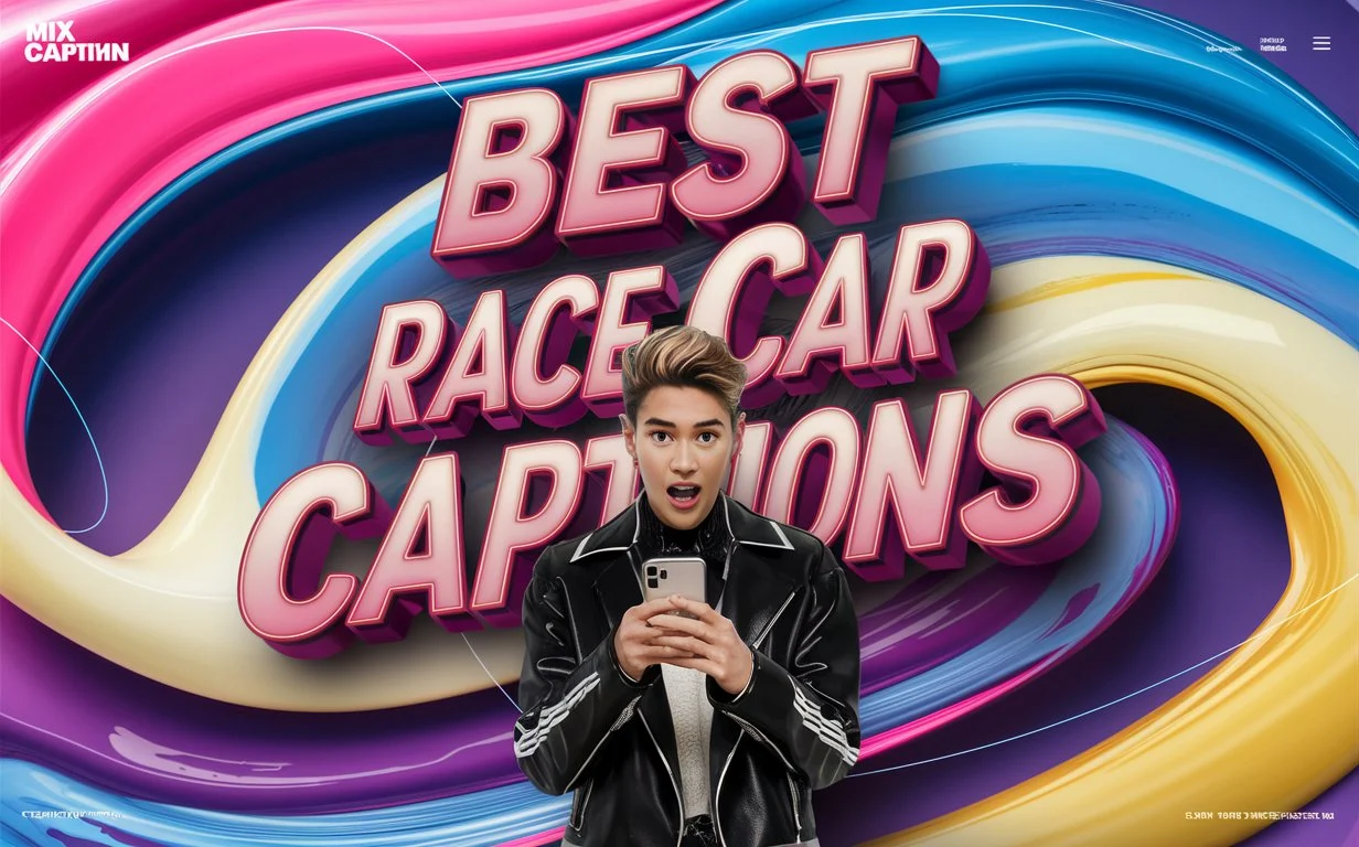 Best Race Car Captions