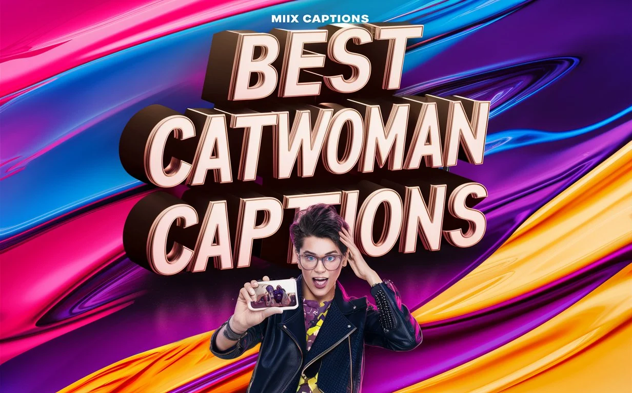 Best Catwoman Captions