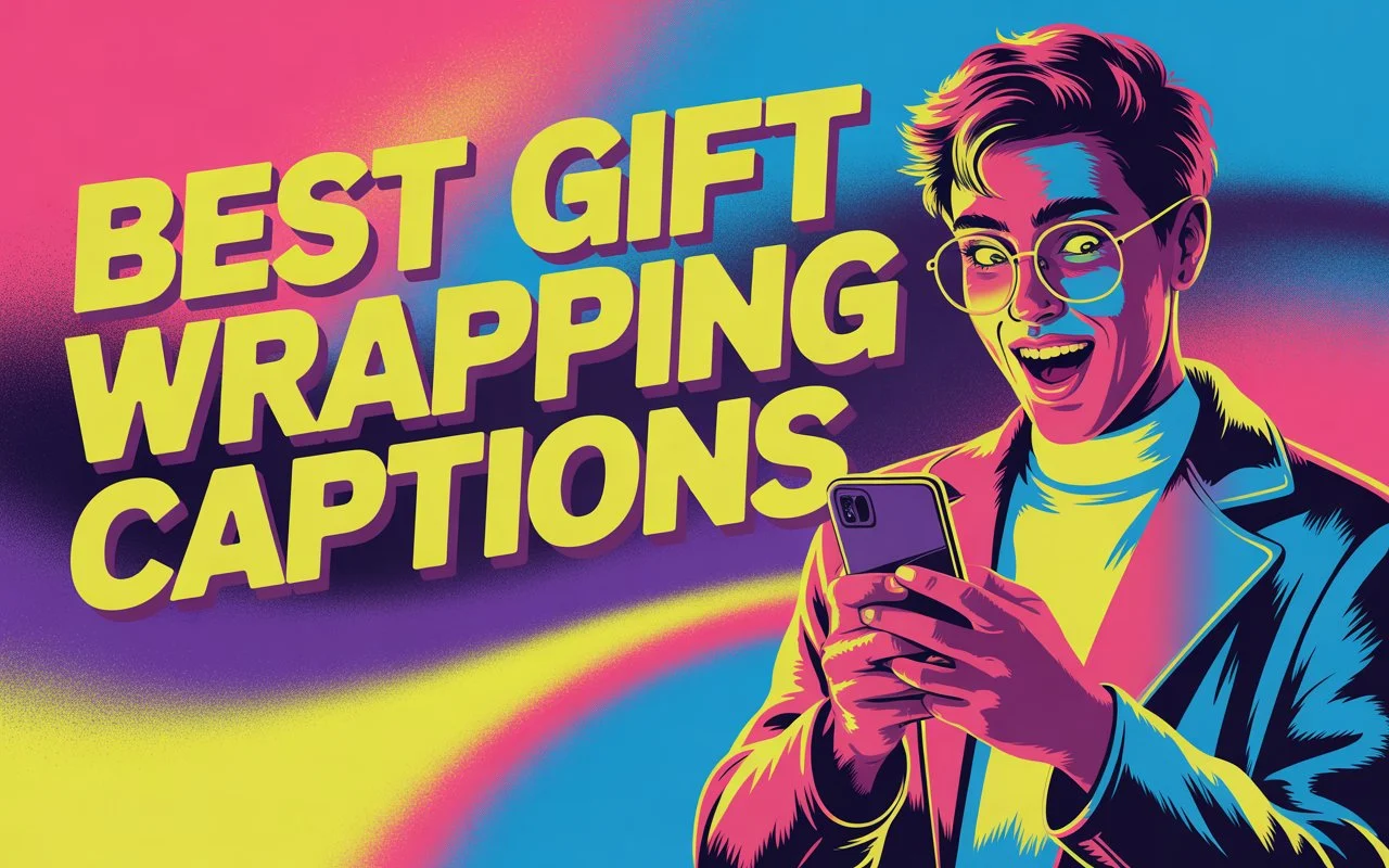 Best Gift Wrapping Captions