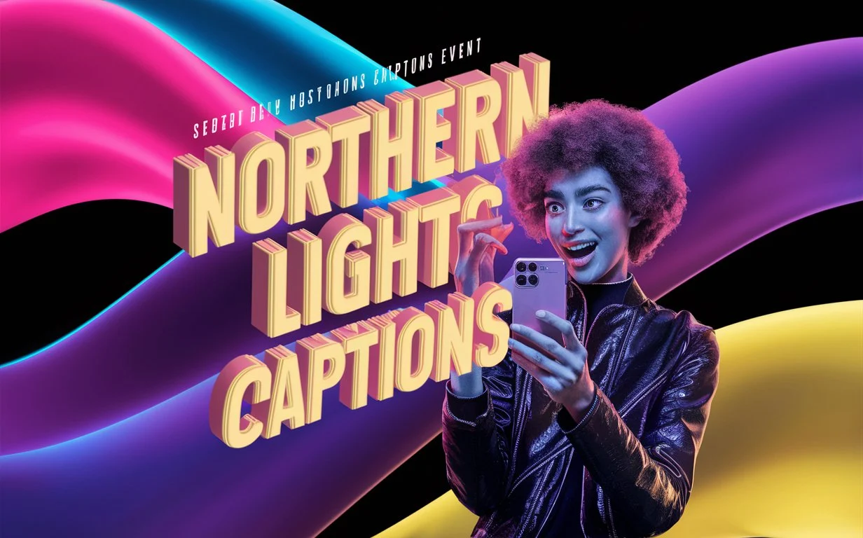 Northern Lights Captions