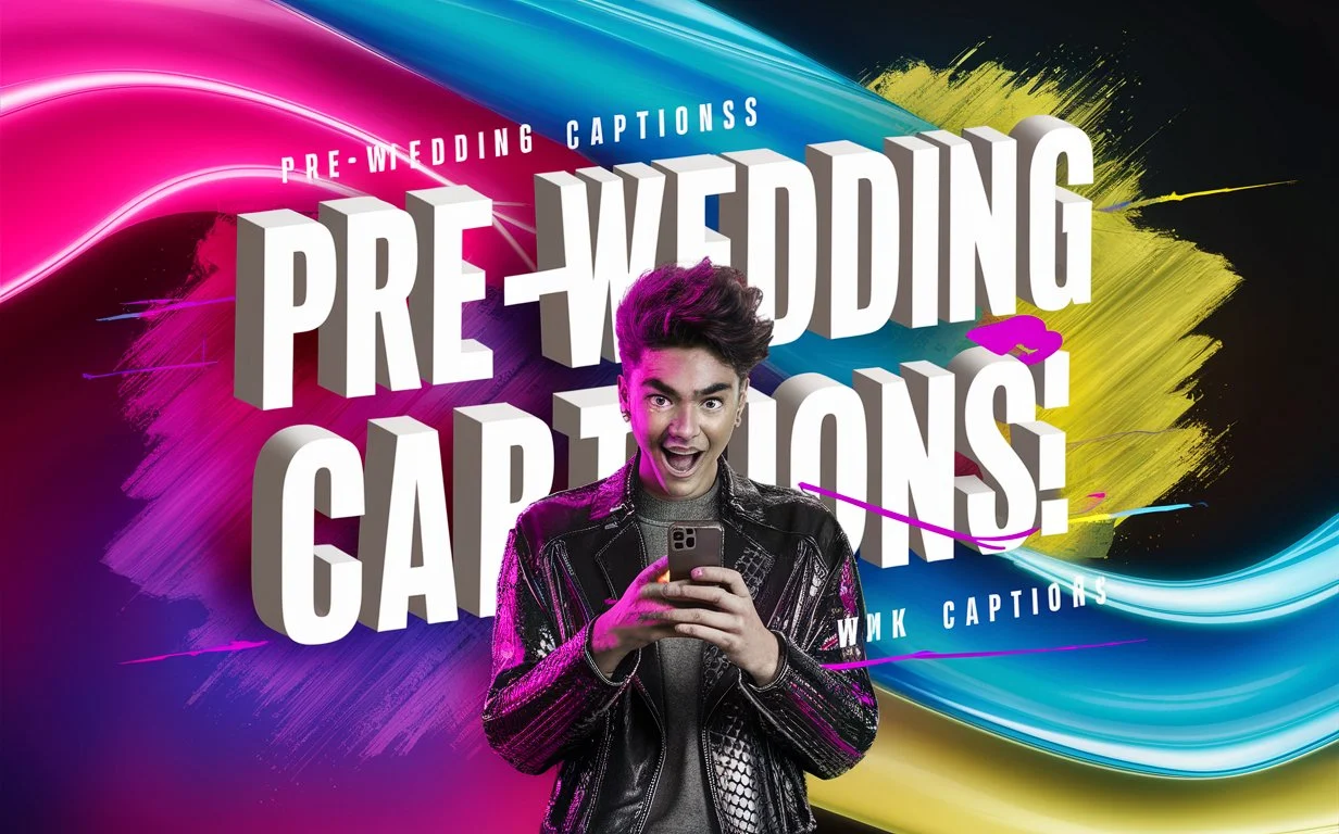 Pre-Wedding Captions
