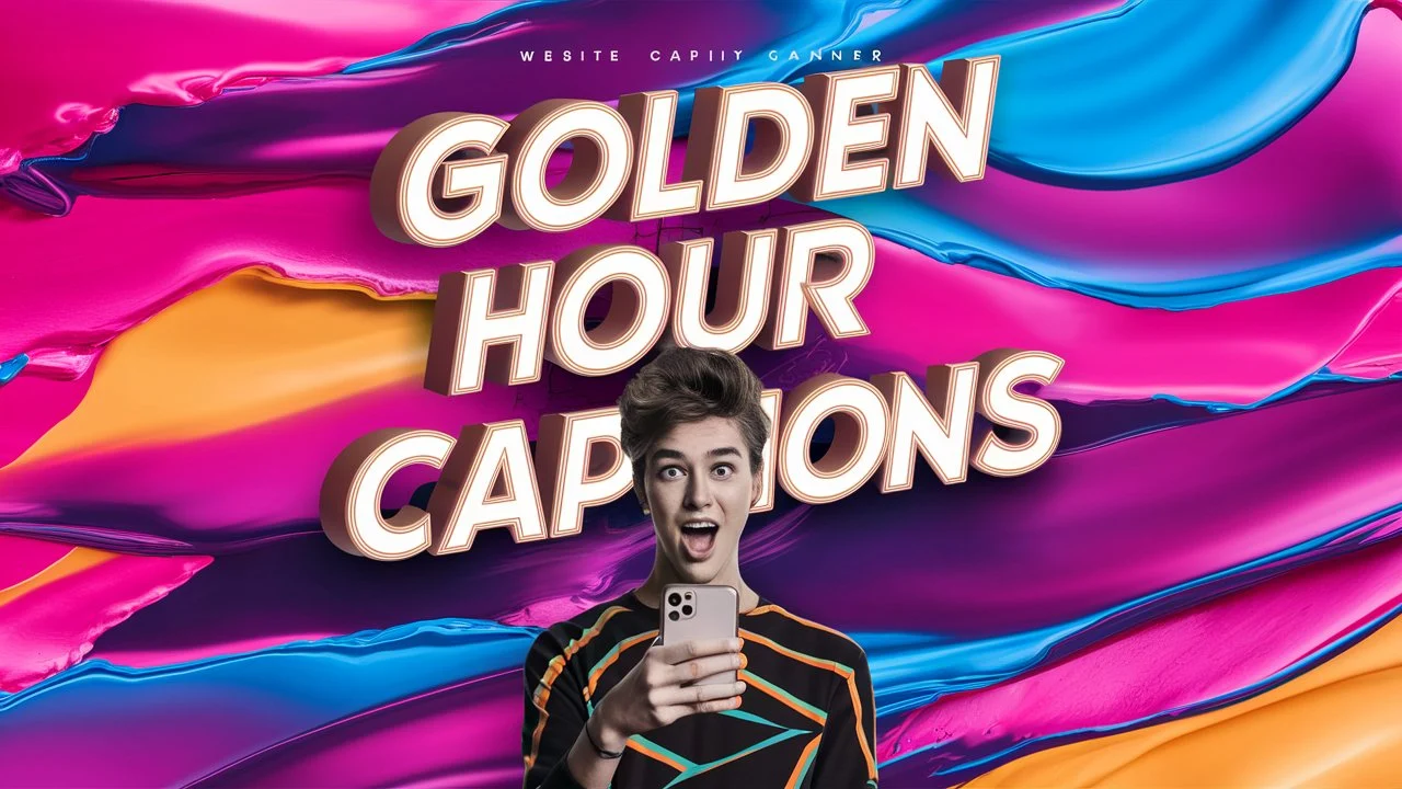 Golden Hour Captions