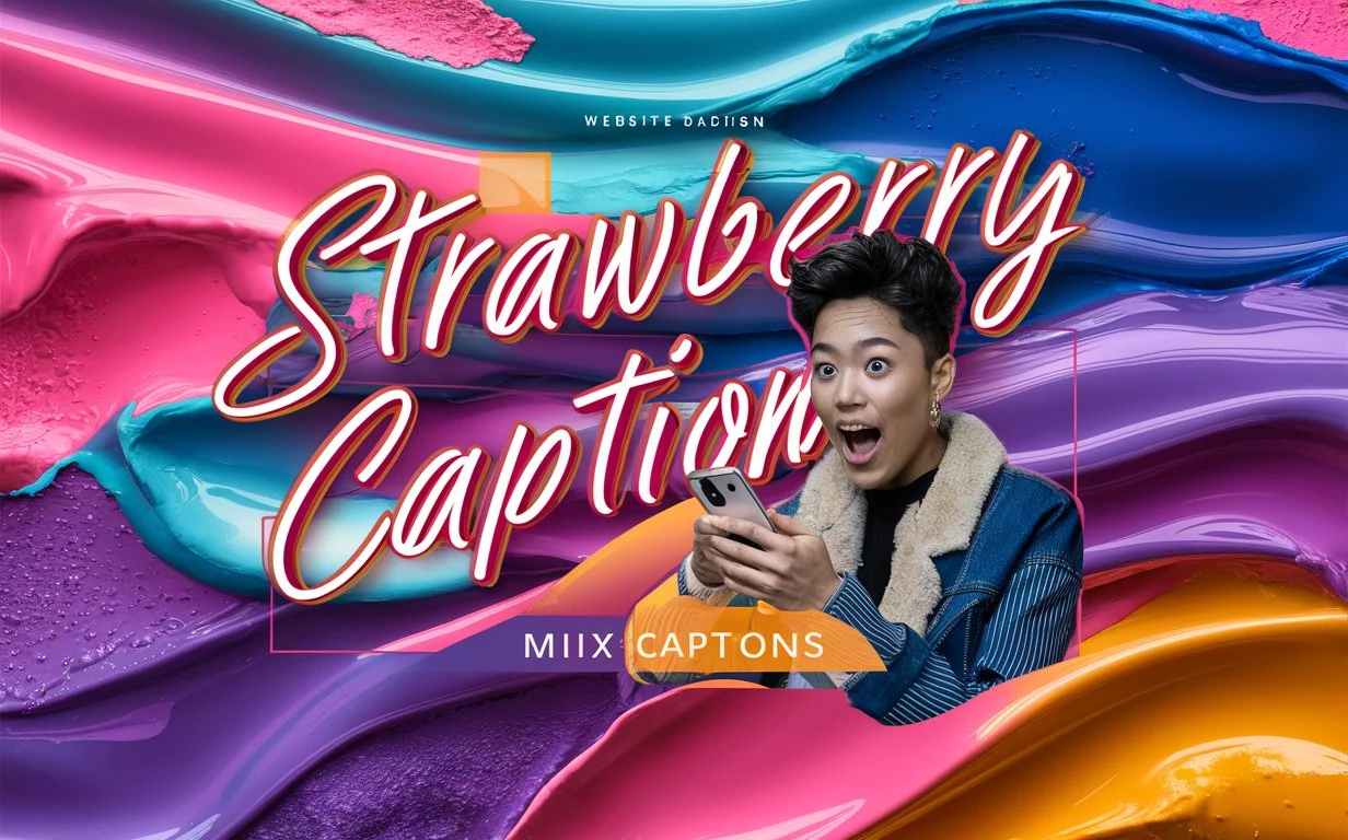 Strawberry Captions