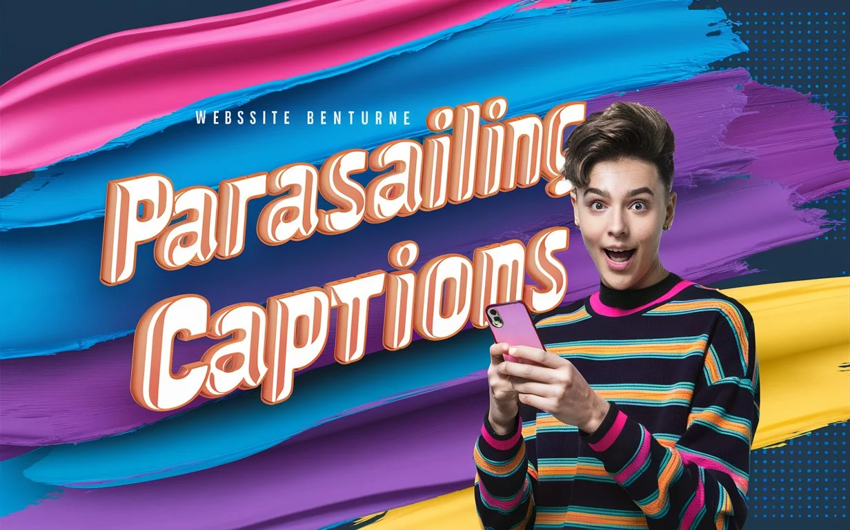 Parasailing Captions