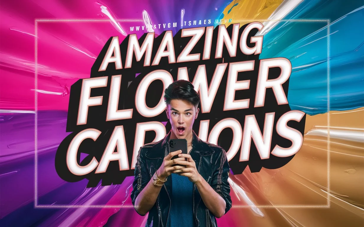 Amazing Flower Captions