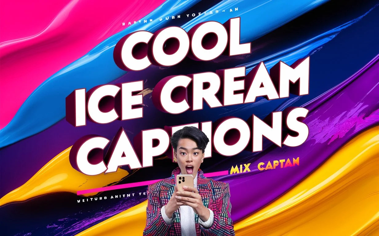 Cool Ice Cream Captions