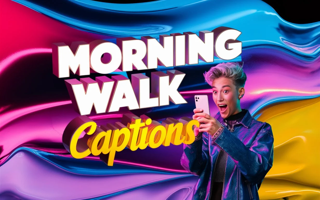 Morning Walk Captions