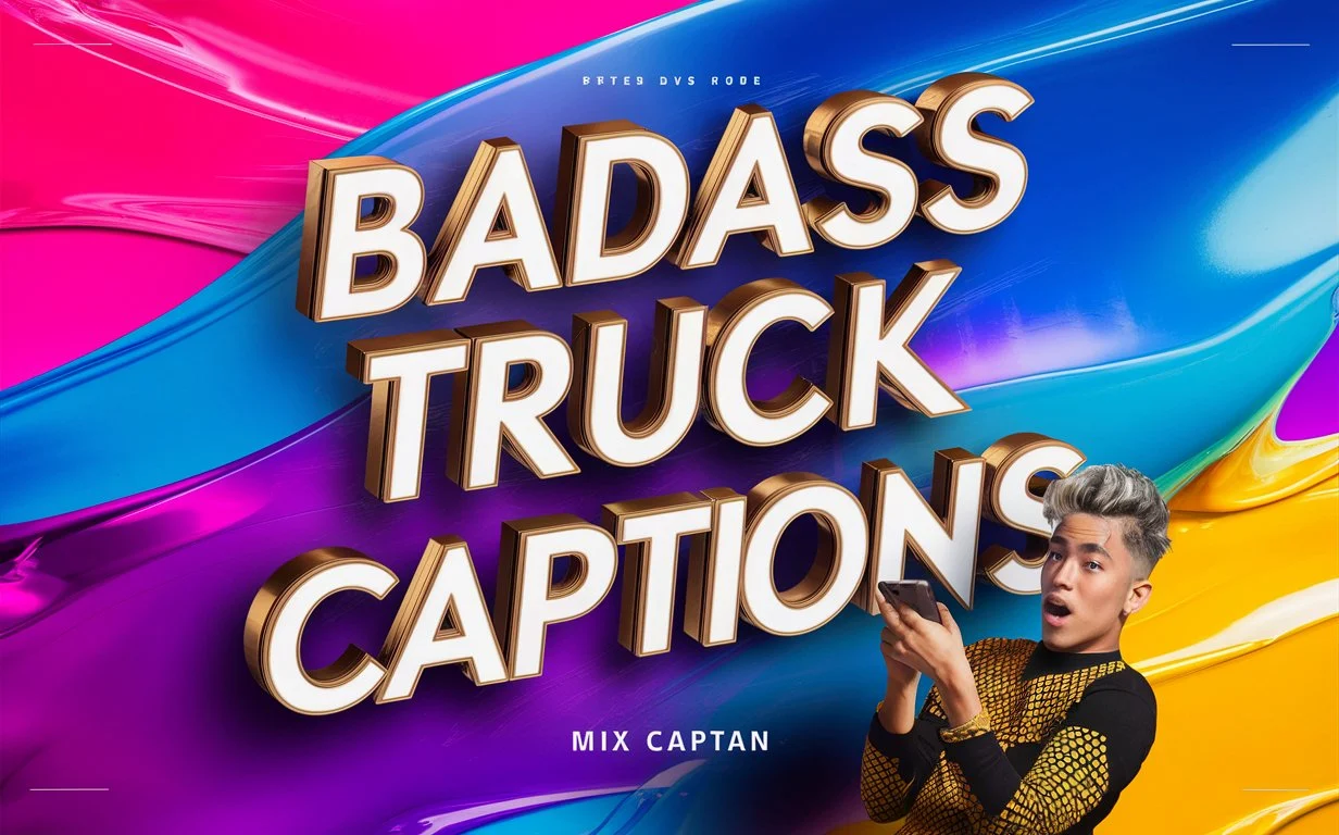 Badass Truck Captions