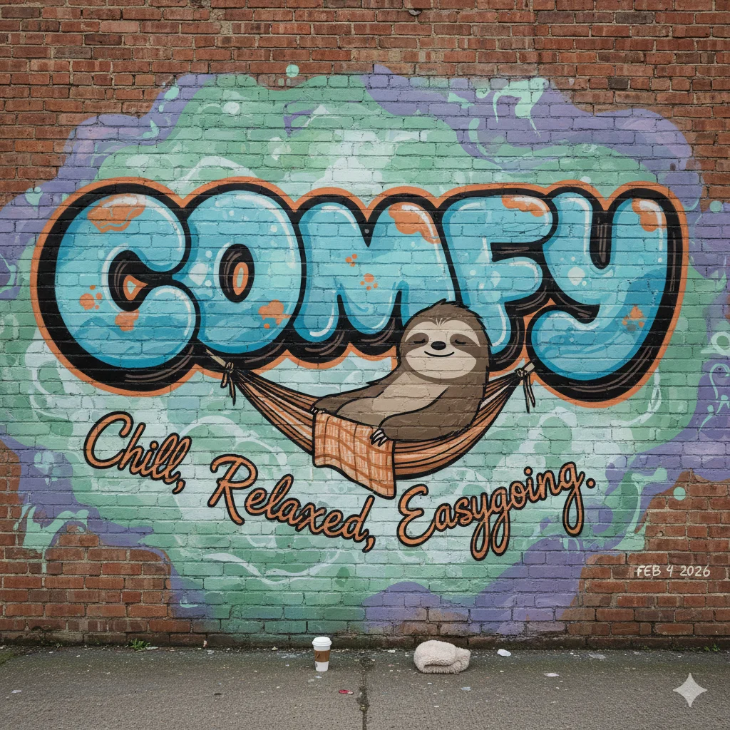 Comfy Meaning in Slang