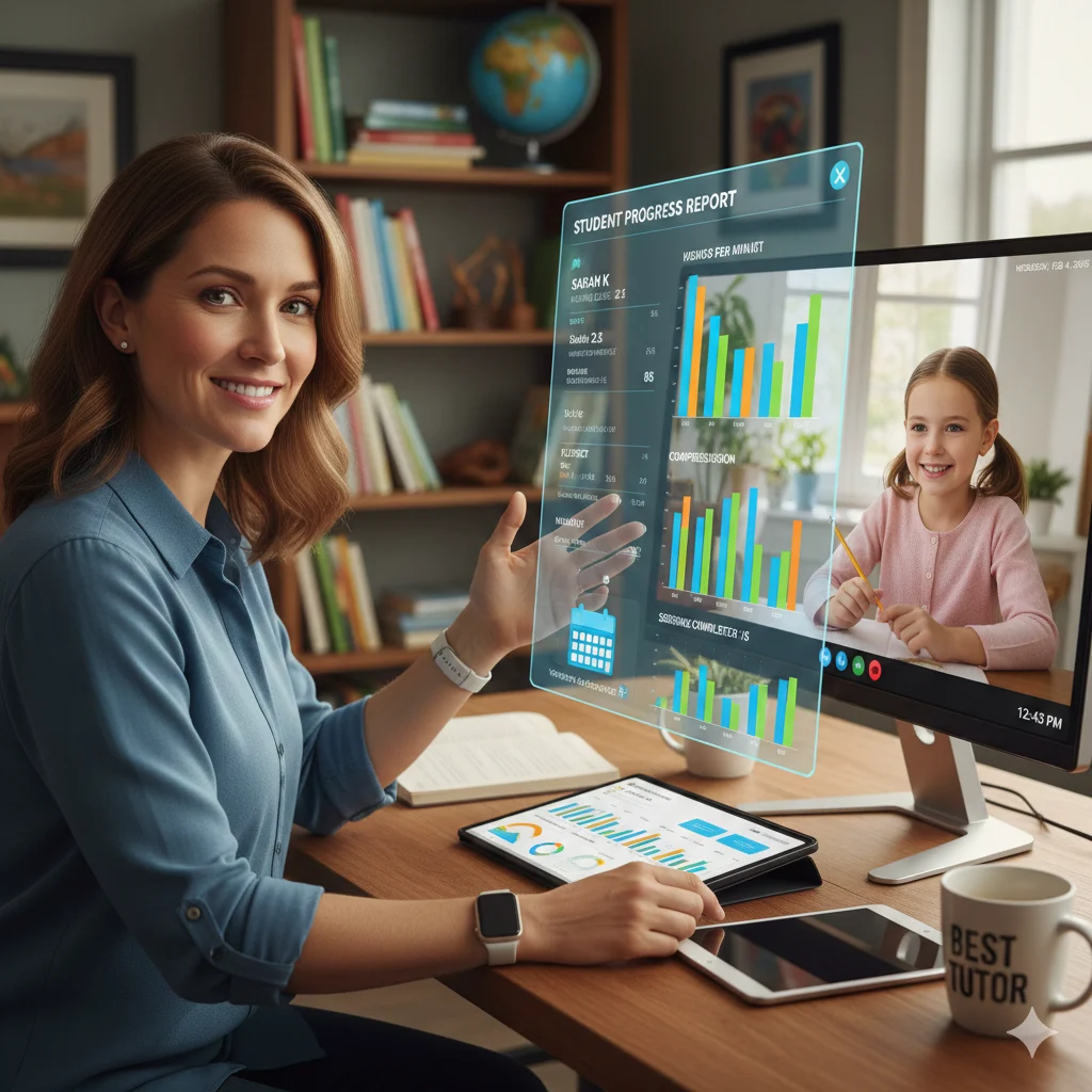 How Do Online Reading Tutors Track Progress