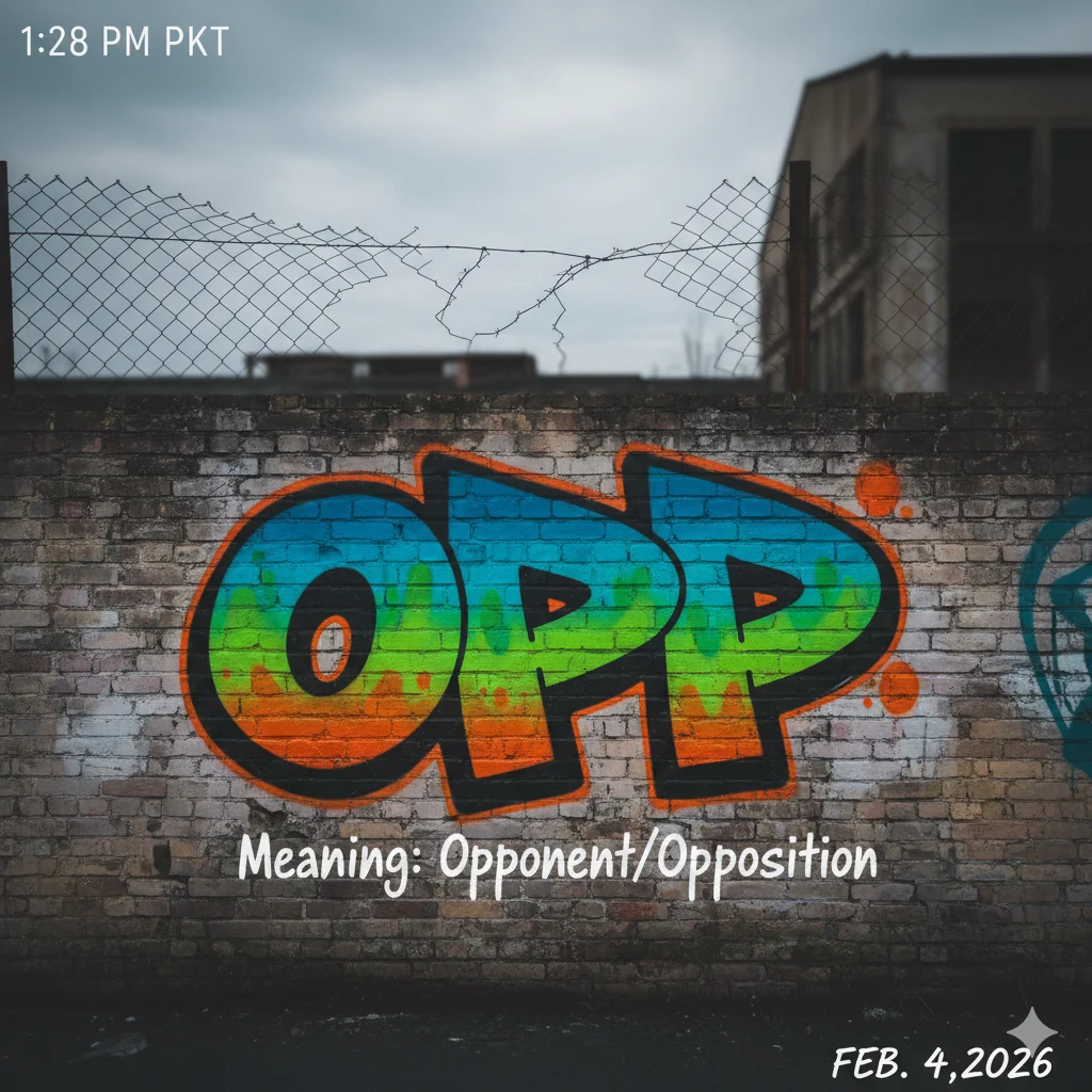 Opp Meaning Slang