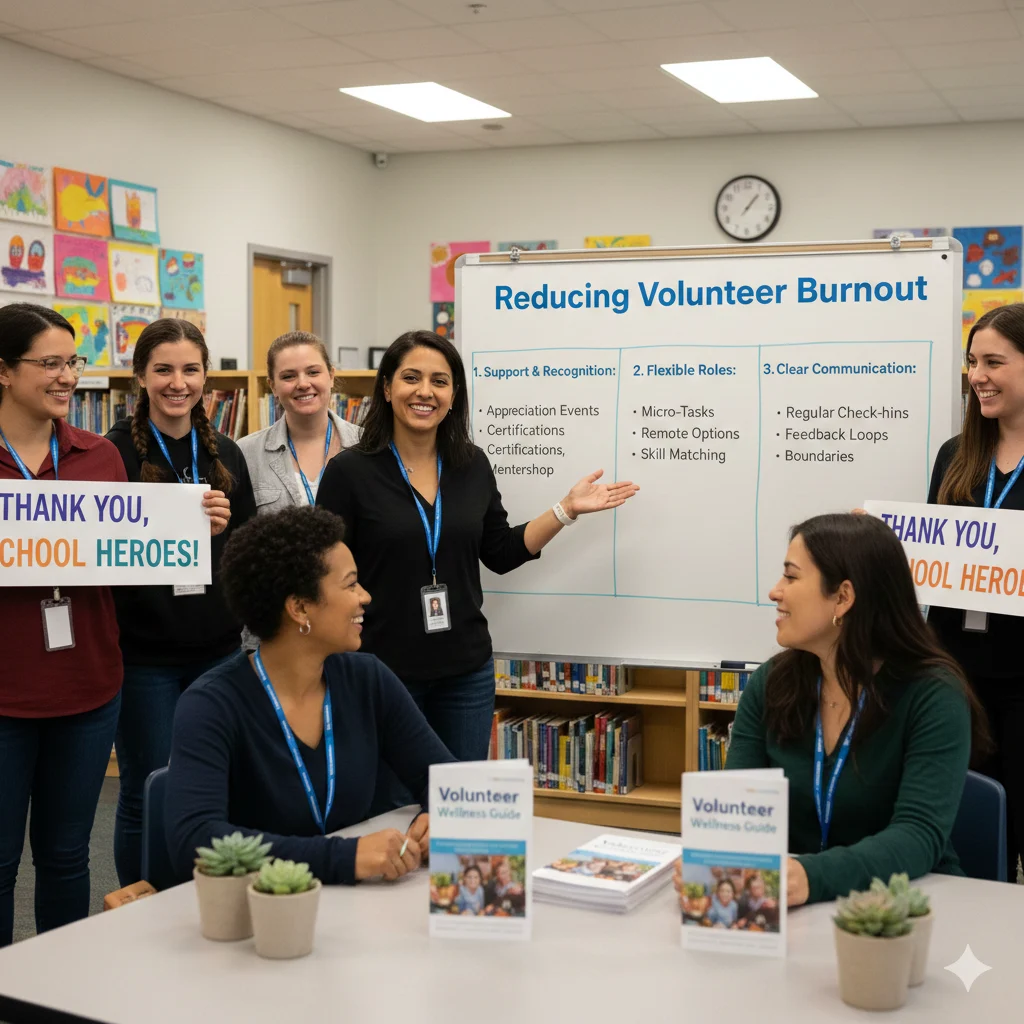 Reducing Volunteer Burnout in Schools