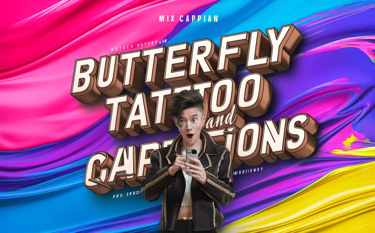 Butterfly Tattoo Quotes and Captions