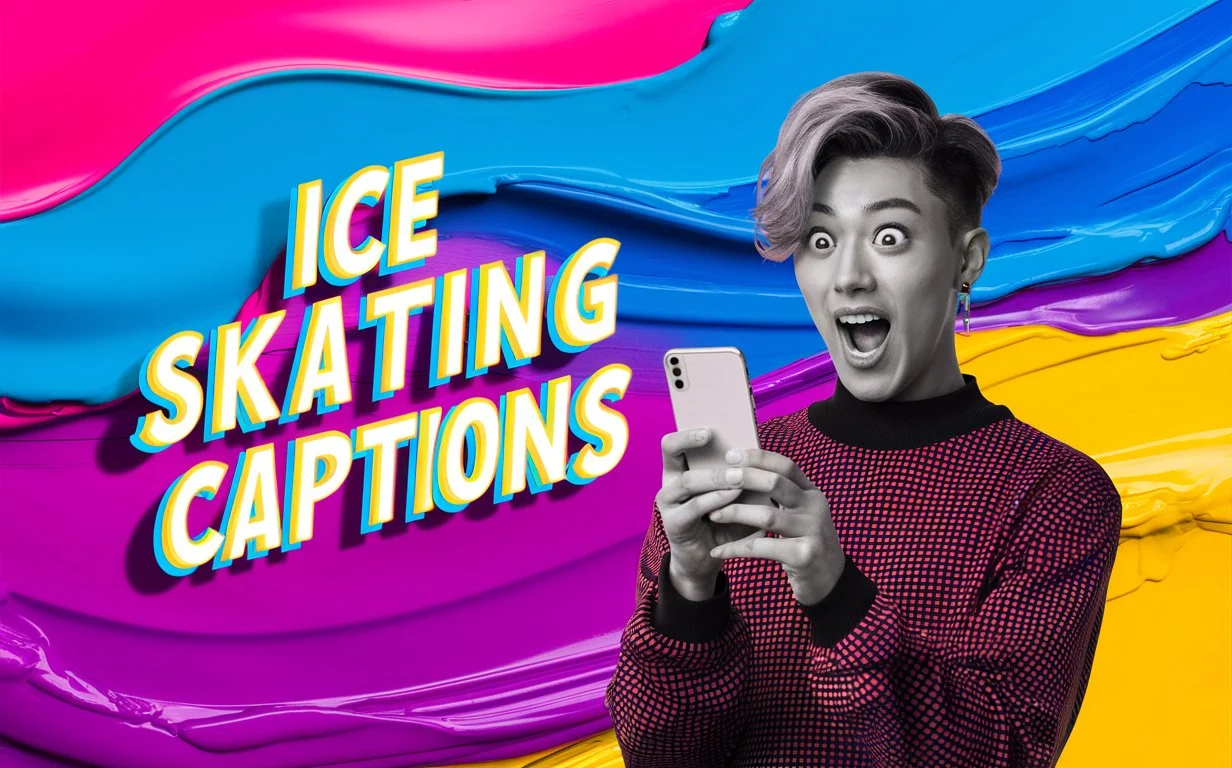 Ice Skating Captions