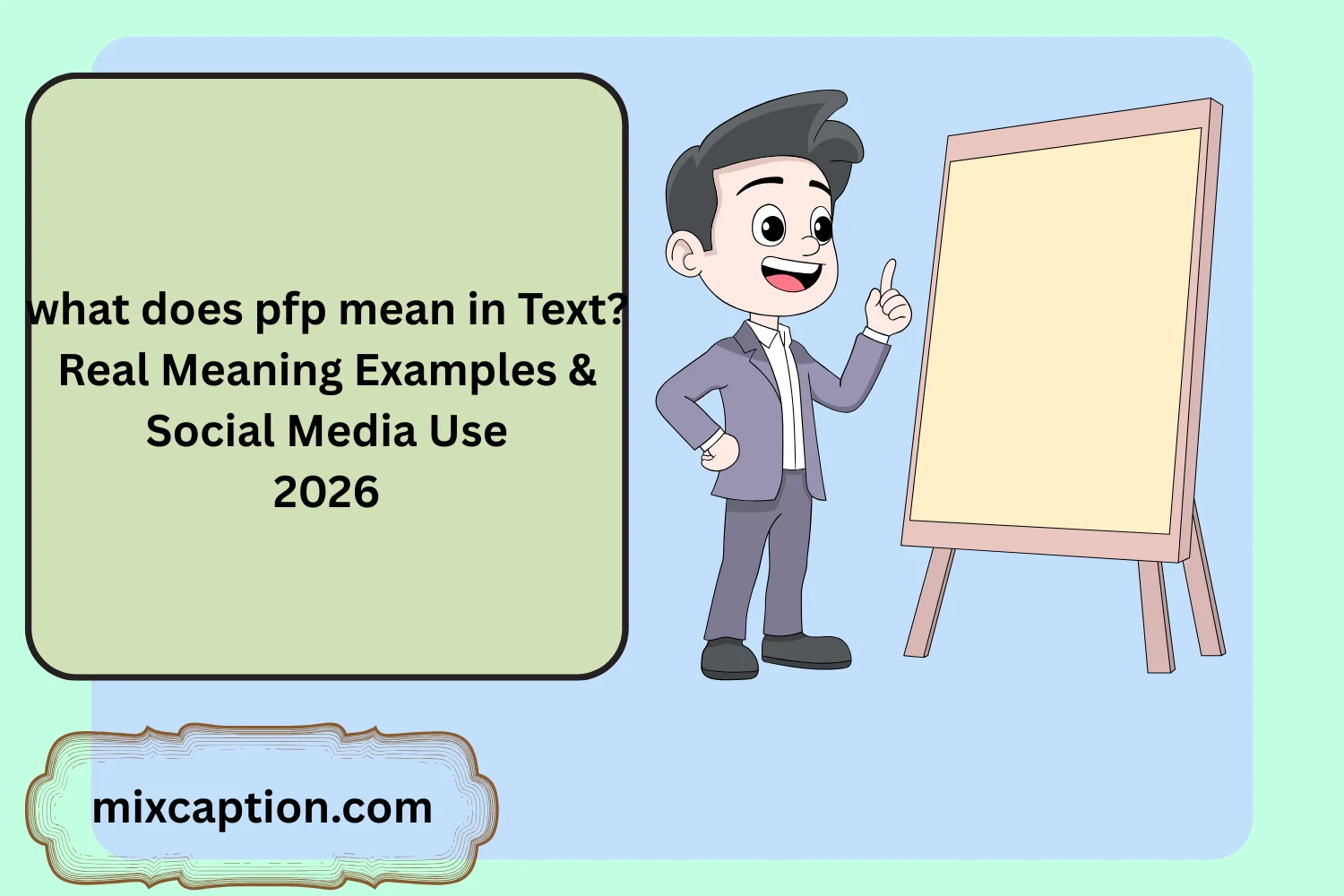 pfp mean in Text