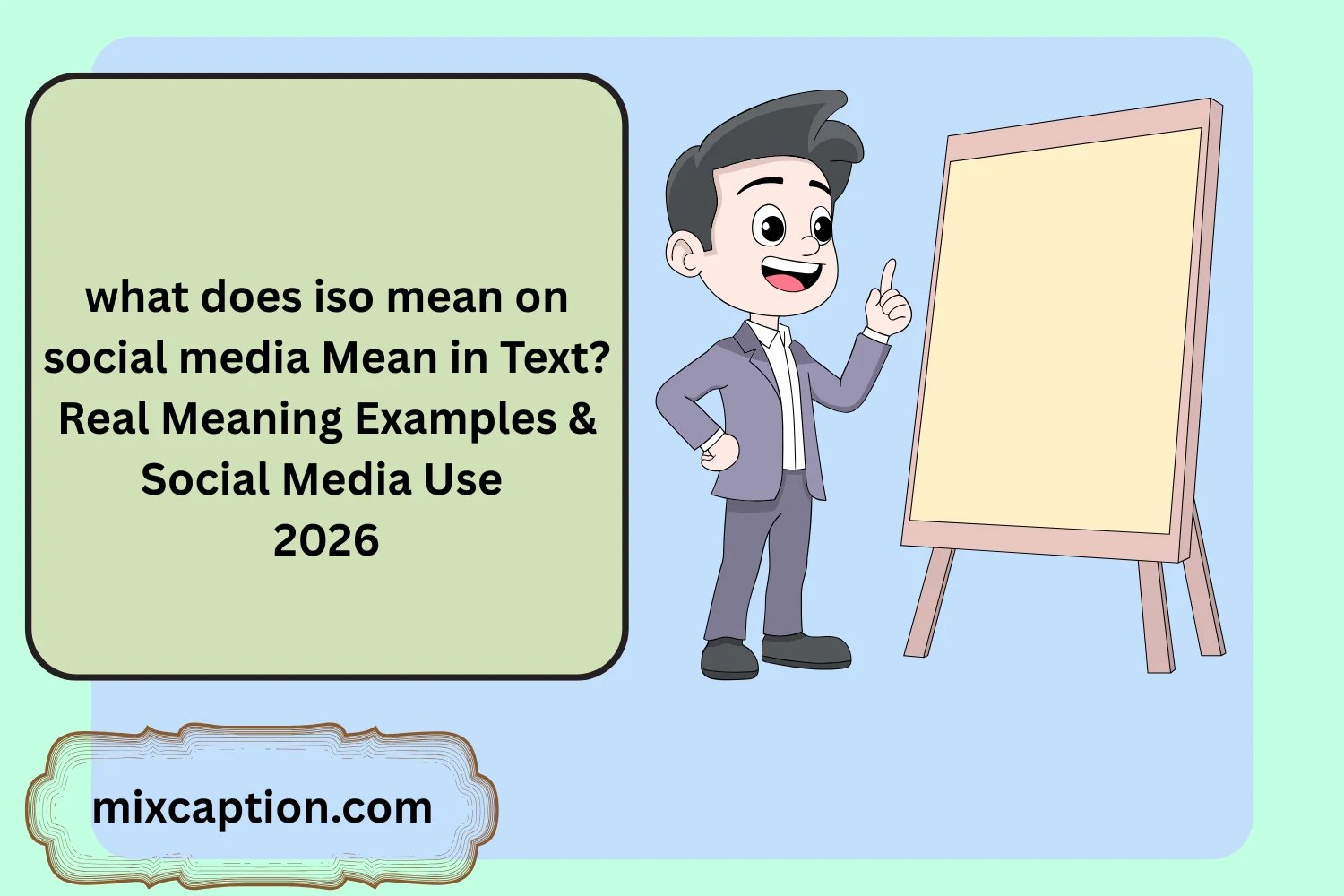iso mean on social media Mean in Text