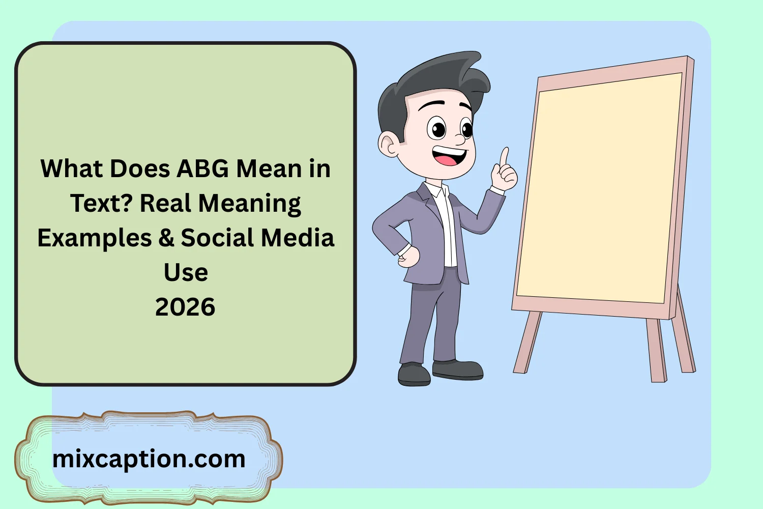 ABG Mean in Text